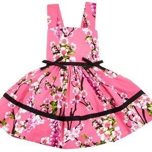 Helena Cherry Blossoms Crewneck Dress, NWOT.